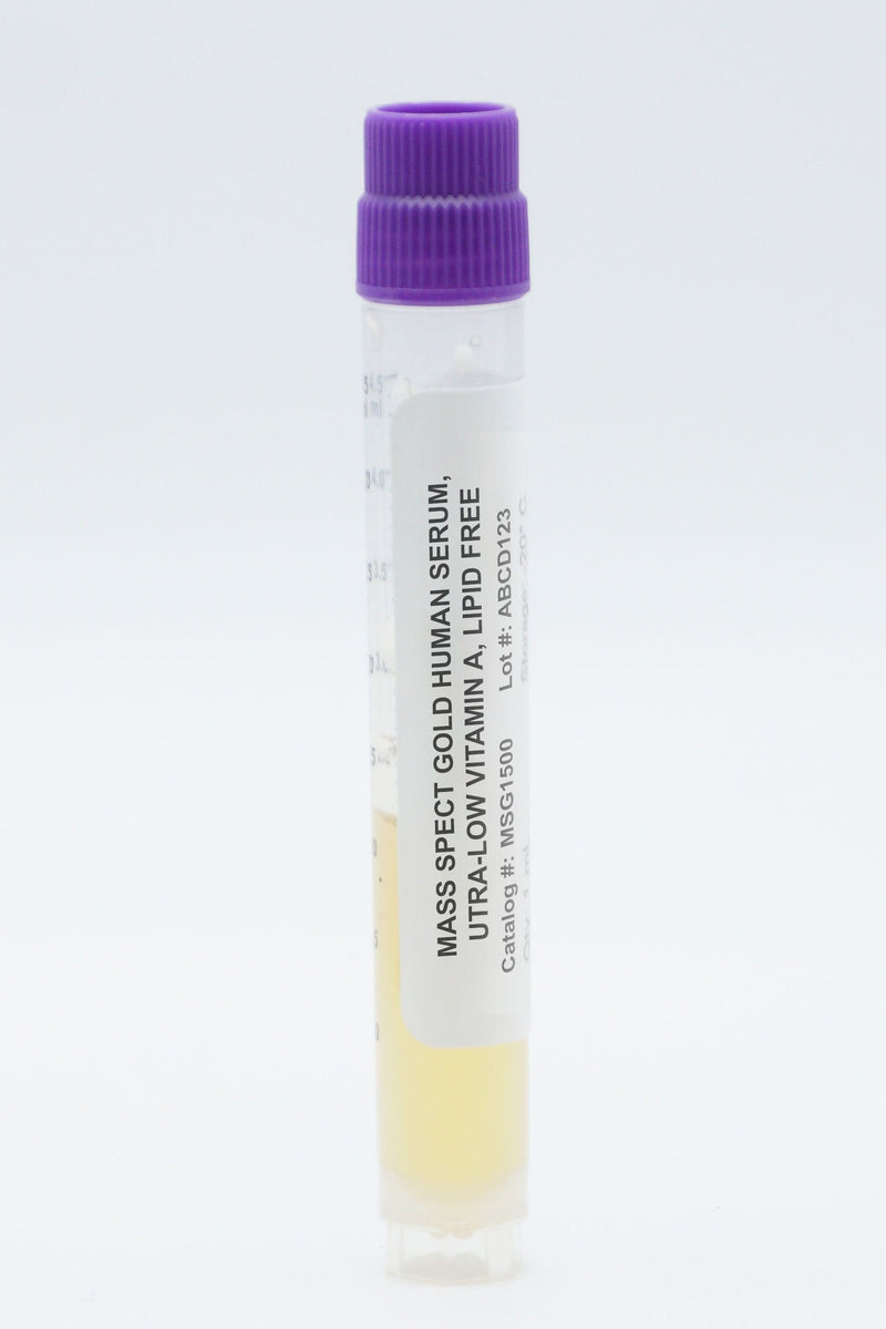 Mass Spect Gold Human Serum, Utra-Low Vitamin A, Lipid Free