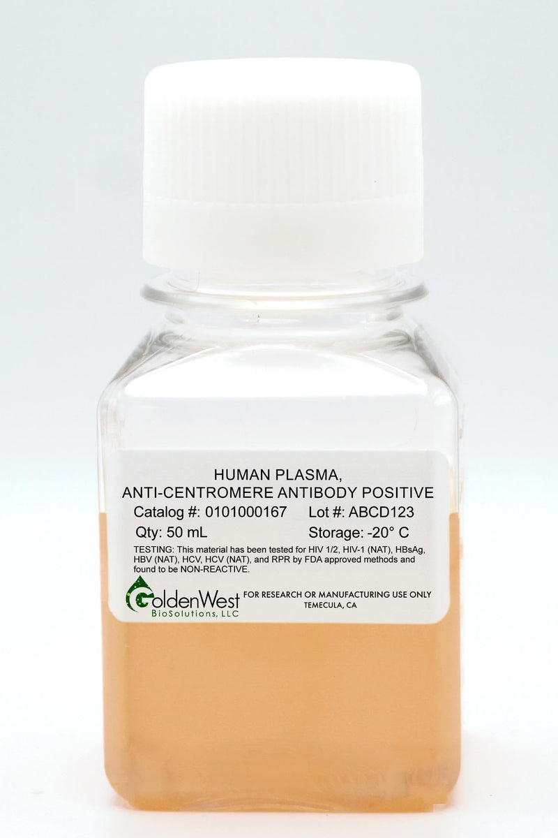 Human Plasma, Anti-Centromere Antibody Positive