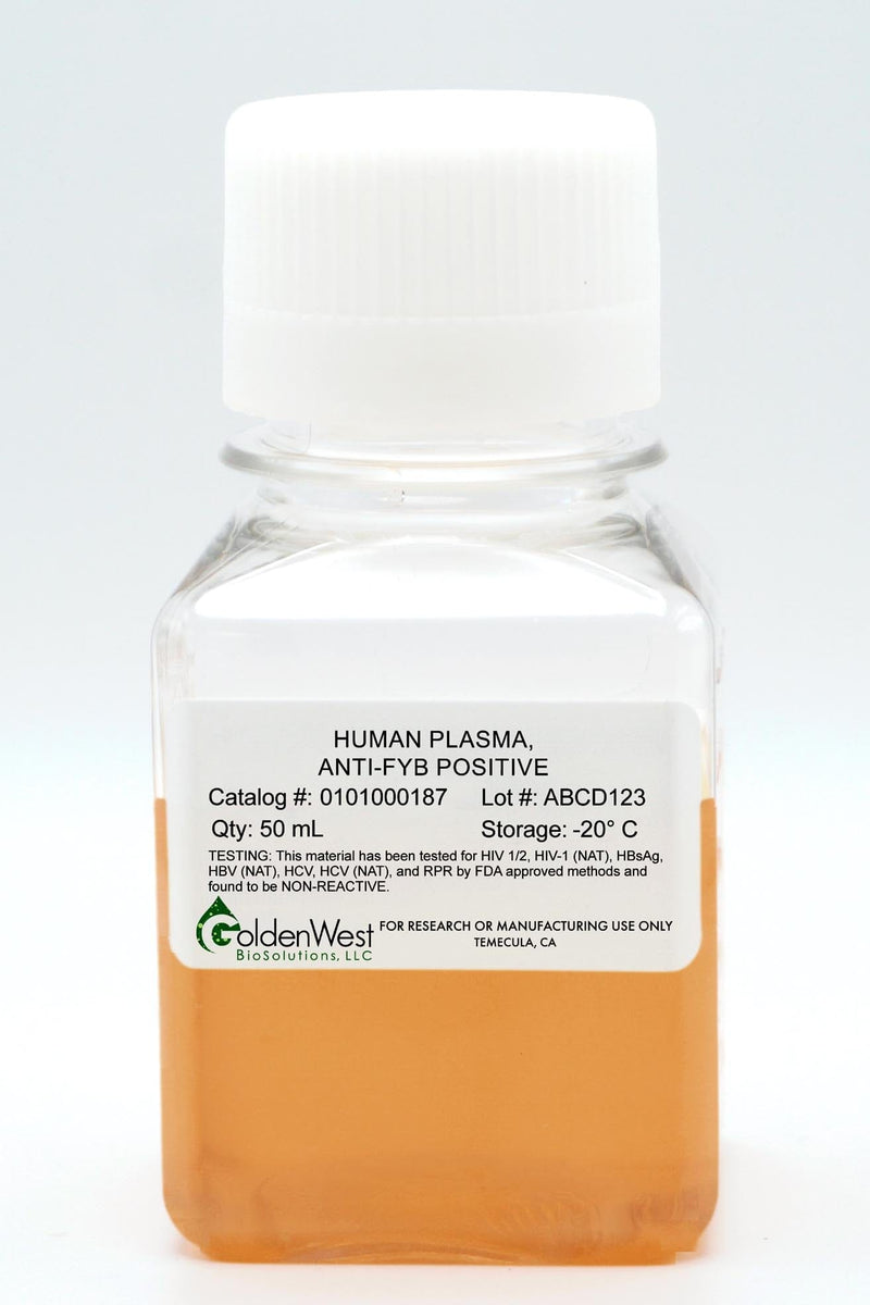 Human Plasma, Anti-Fyb Positive