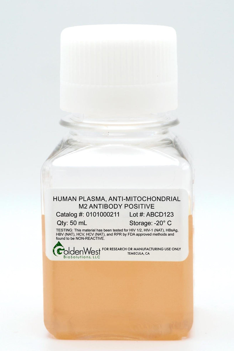 Human Plasma, Anti-Mitochondrial M2 Antibody Positive