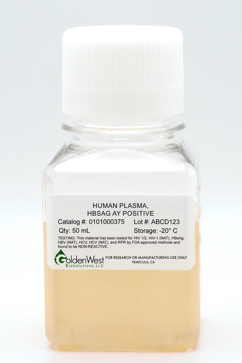 Human Plasma, HBsAg Ay Positive