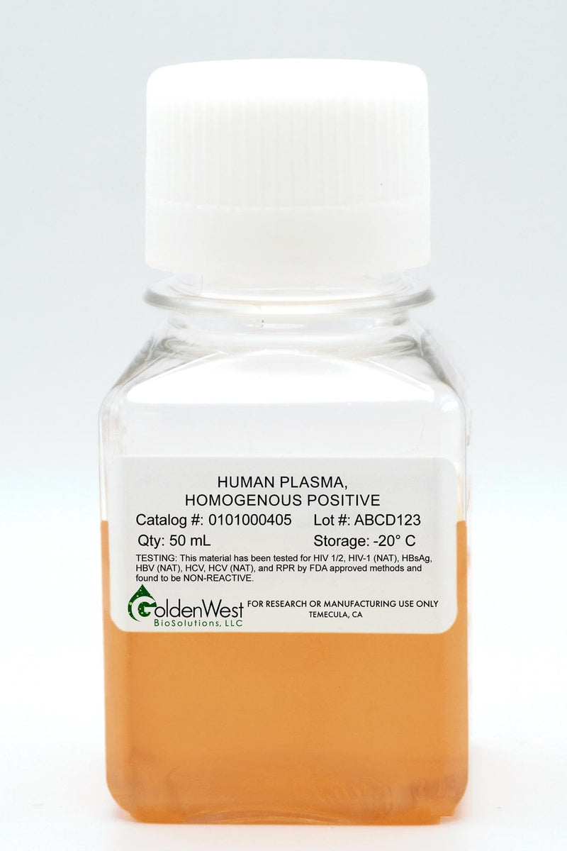 Human Plasma, Homogenous Positive