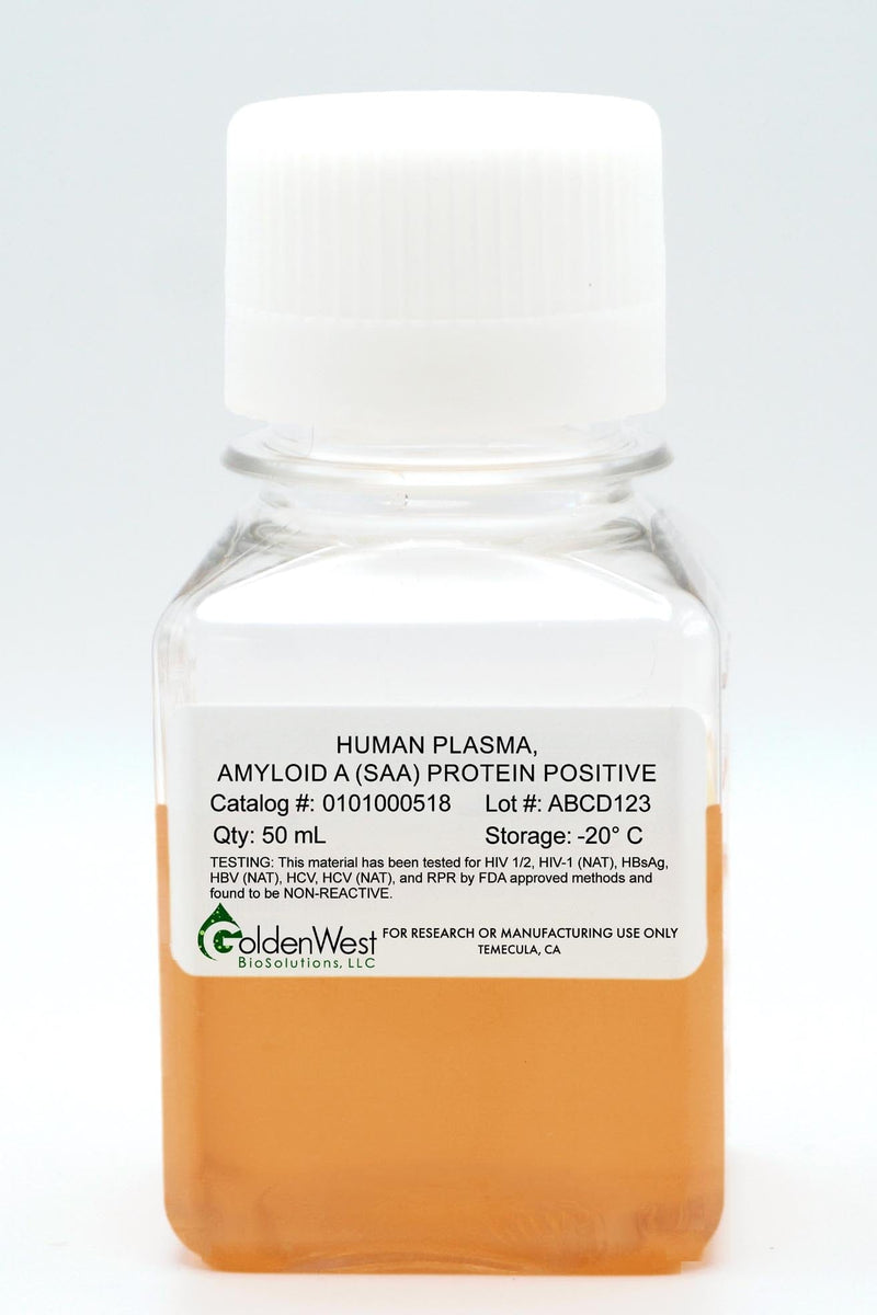 Human Plasma, Amyloid A (SAA) Protein Positive
