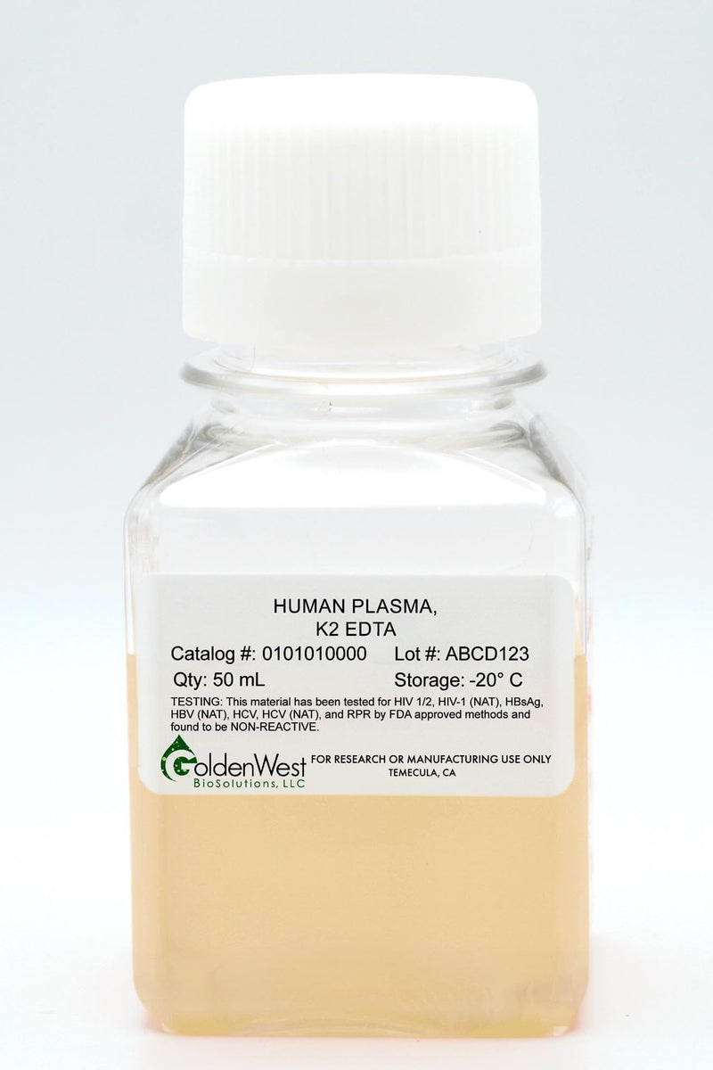 Human Plasma, K2 EDTA