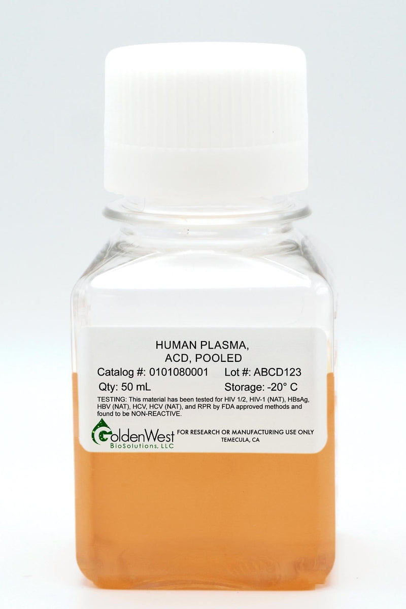Human Plasma, ACD, Pooled