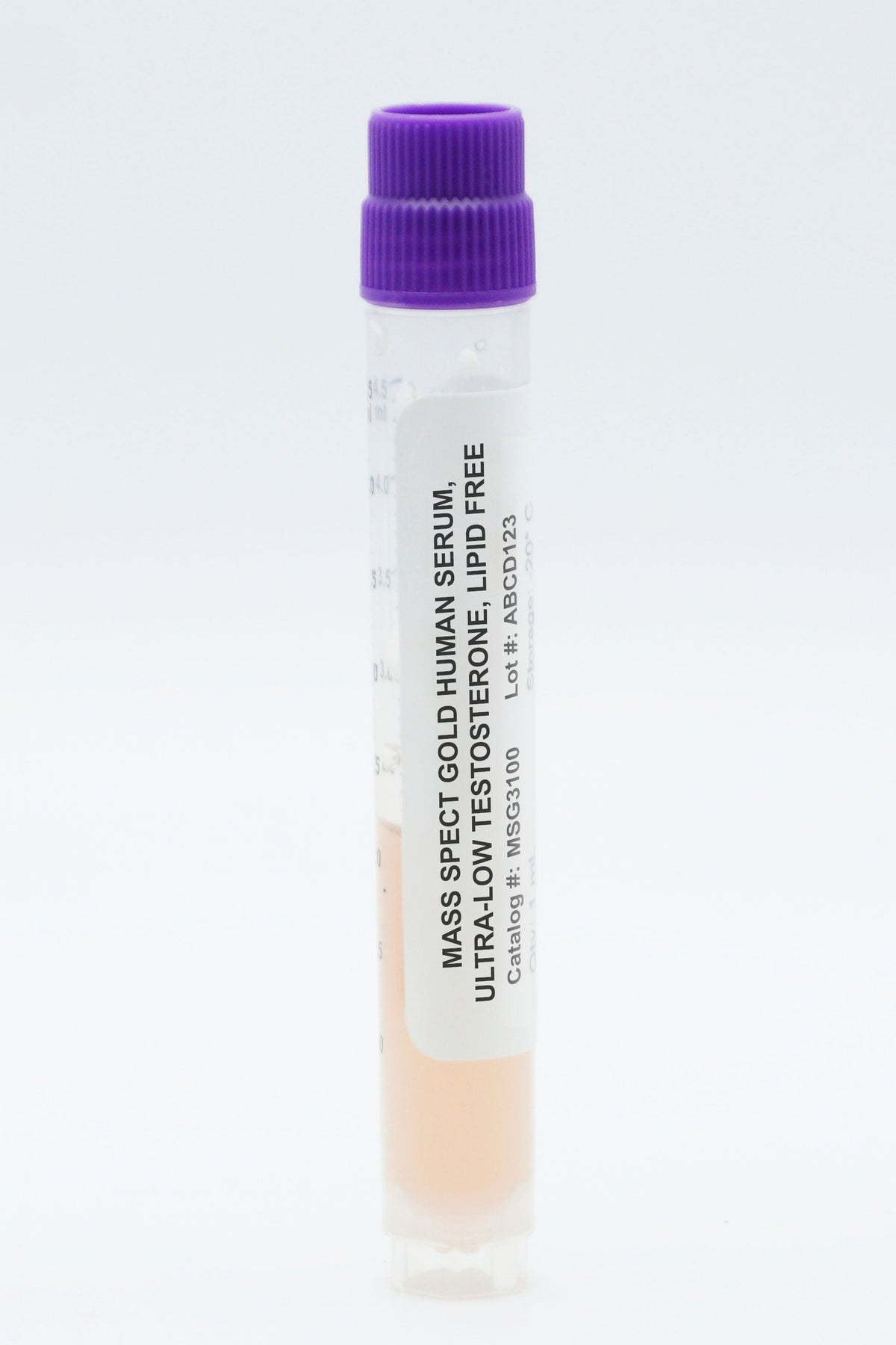 Mass Spect Gold Human Serum, Ultra-Low Testosterone, Lipid Free